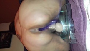 My Old Friend 2 - Loud Orgasm with Anal Beads and Big Dildo