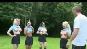 British school girls suck and fuck gym teachers cock