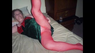 BBW in Fishnets and Fucking