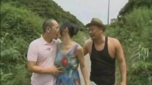 weird homoerotic japanese threesome