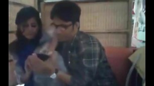 Bangladeshi Bf& GF in restaurant